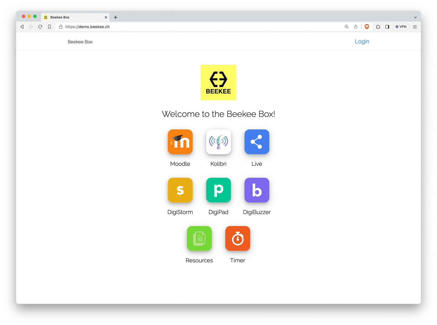 Generic custom app screenshot