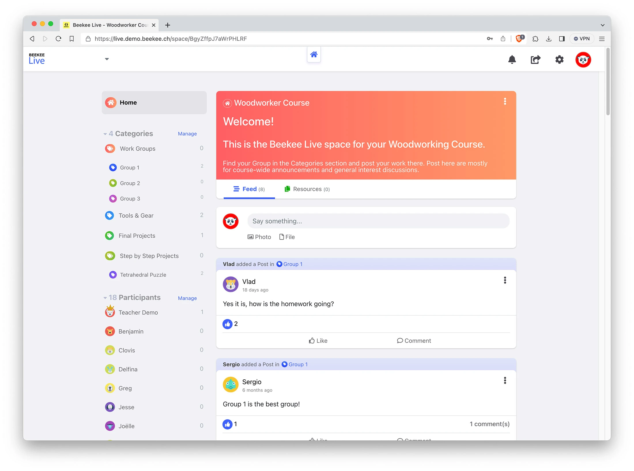Beekee Live screenshot